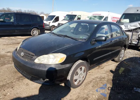 2003 Toyota Corolla Ce from USA, damaged, VIN JTDBR32E730024535
